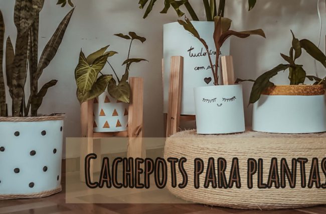 DIY: CACHEPOTS PARA SUAS PLANTAS – Lindos e baratinhos!