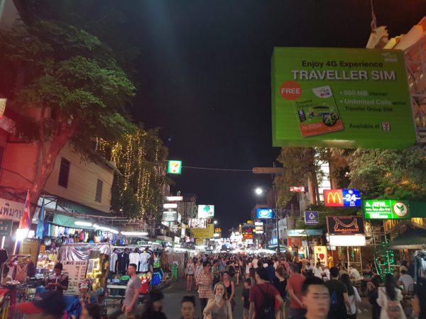 Khao San Road - Bangkok Tailândia